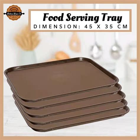 FOOD SERVING PLASTIC RESTAURANT SERVING TRAY | Shopee Philippines