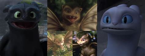 Toothless and Light Fury Babies???? by MnstrFrc on DeviantArt