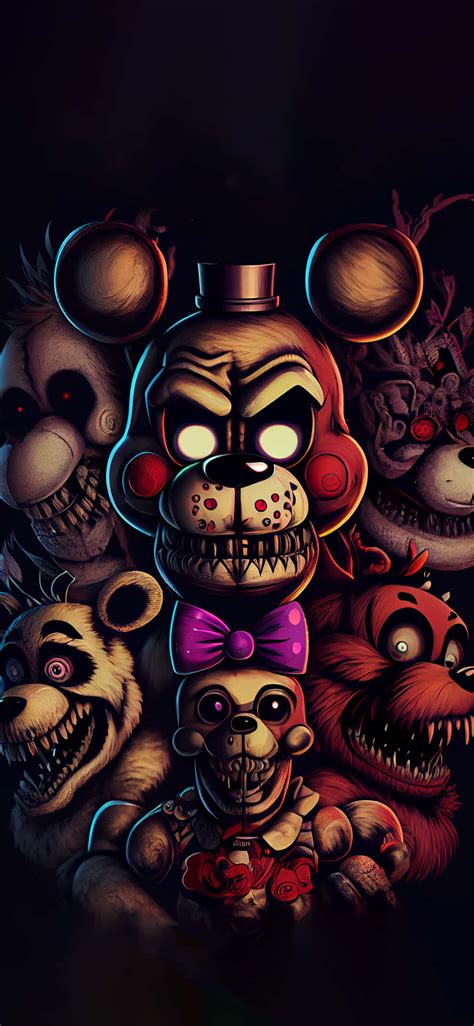 Download Creepy FNAF Fan Art Pictures | Wallpapers.com