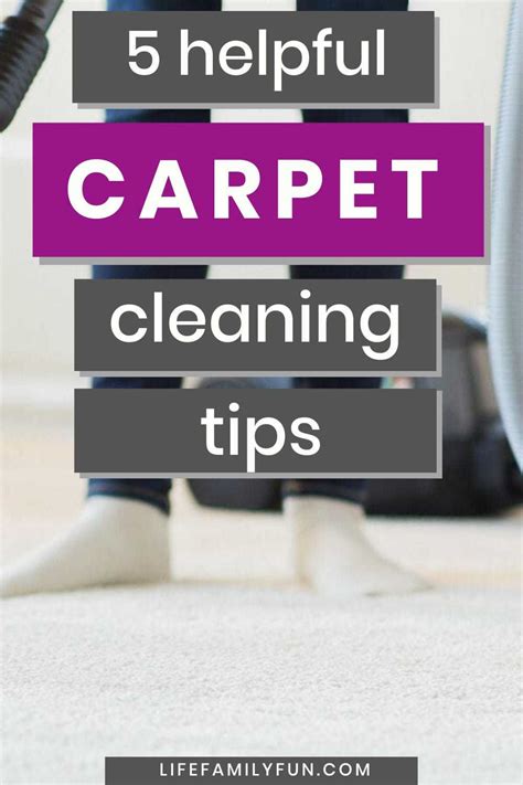 5 Helpful Carpet Cleaning Tips Every Busy Mom Needs To Know