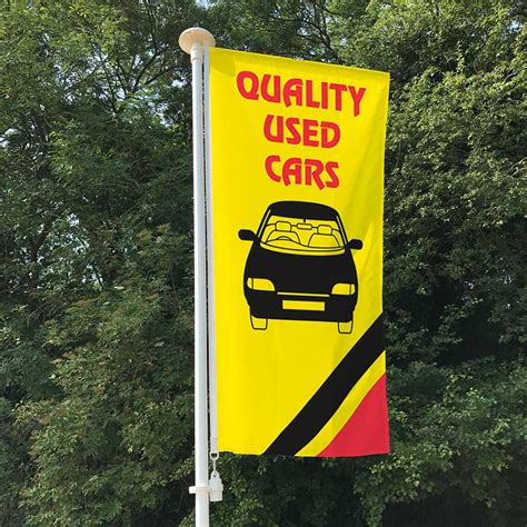 Zephyr's Quality Used Cars portrait flag for your garage forecourt display