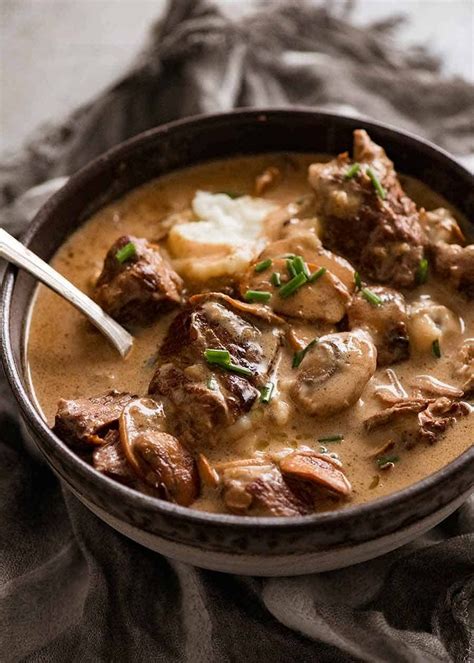 Slow Cooker Beef Stroganoff Stew | RecipeTin Eats