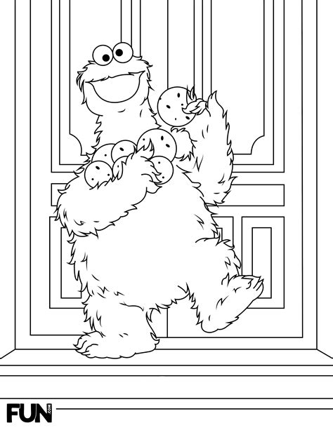 Sesame Street Coloring Pages [Printables] - FUN.com Blog