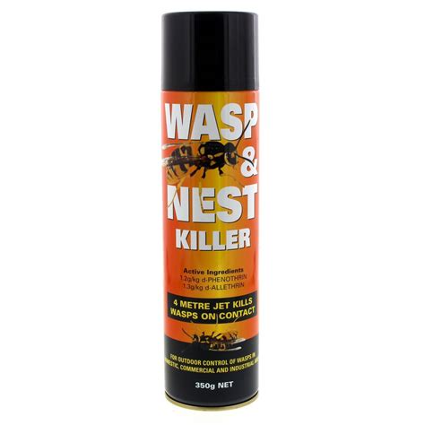 Wasp And Nest Killer 350g Outdoor Control Sprays Up To 4 Metres Fast ...