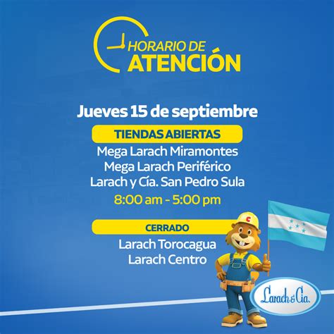 Larach & Cia. - Este 15 de Septiembre nuestras tiendas de... | Facebook