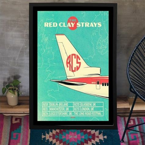 Stream Red Clay Strays Tour European 2024 Poster by Hoolatee | Listen ...