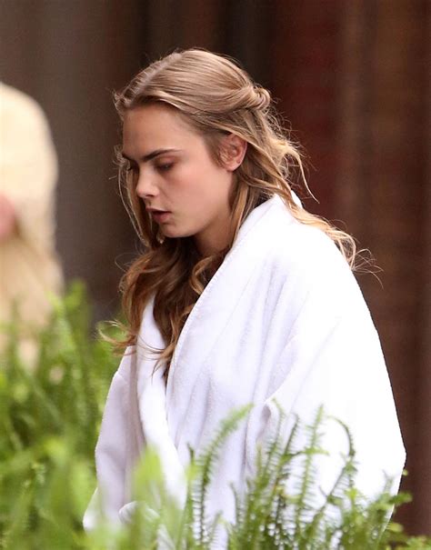 CARA DELEVINGNE on the Set of Suicide Squad in Toronto 05/30/2015 ...