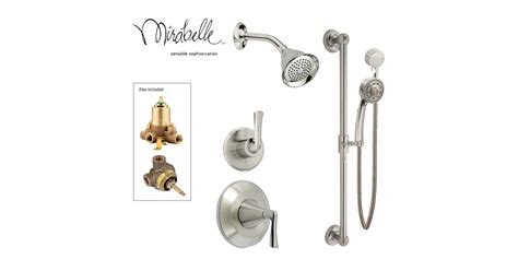 Mirabelle Luxury Shower System: Includes Shower | Build.com