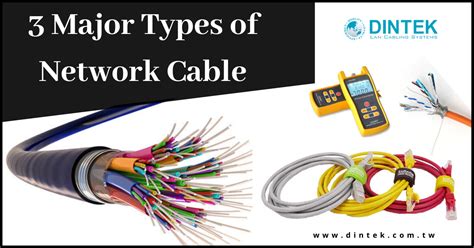 3 Major Types of Network Cable. Before learning about the different ...