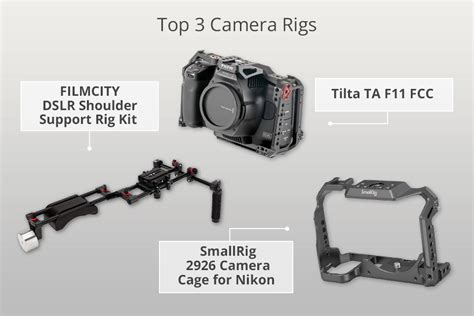 8 Best Camera Rigs: Every Type of Camera Rig Explained