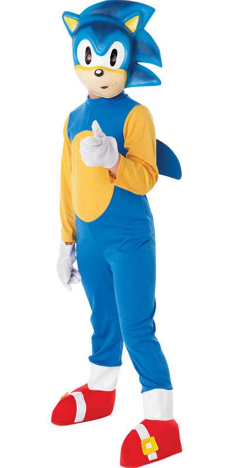 Official Licensed Kids Sonic The Hedgehog Fancy Dress Costume