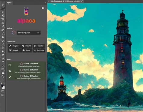 Stable Diffusion – Integrating into Photoshop with getalpaca.io | Weird ...