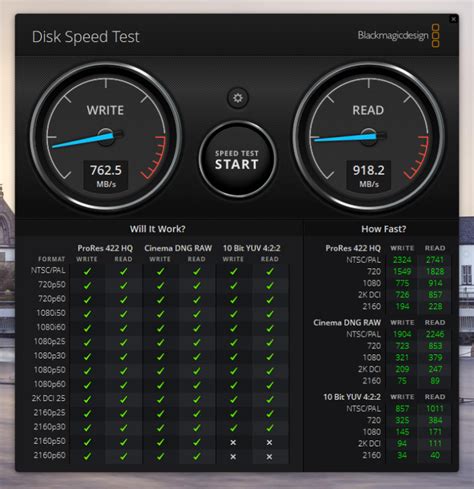 Blackmagic disk speed test for windows download - filesh