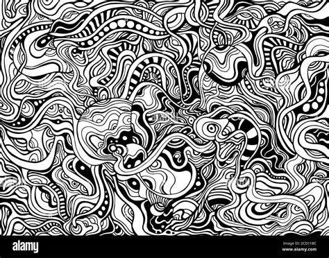 Abstract Art Black And White Patterns