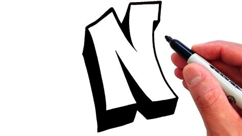 How To Draw 3D Letters Graffiti - How to Draw Graffiti Letters - Write ...