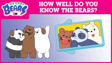 How Well Do You Know The Bears | We Baby Bears | Cartoon Network UK