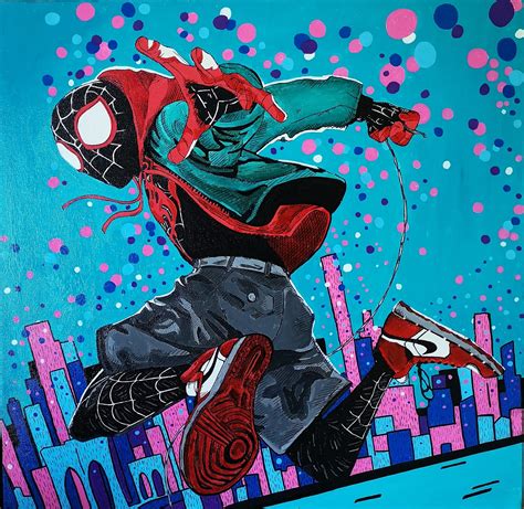 ArtStation - Miles Morales - Spiderman Fanart