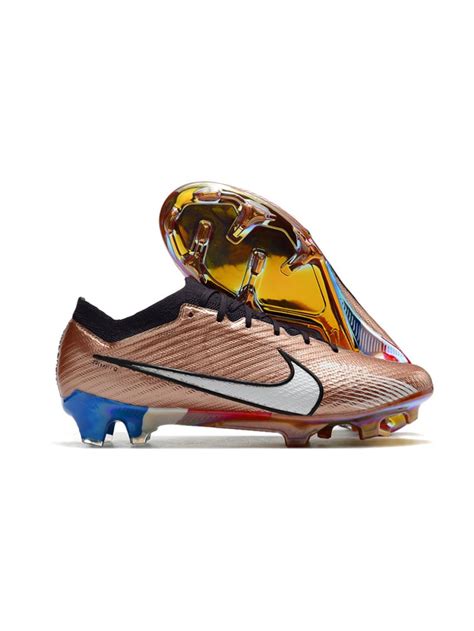 2023 Nike Mercurial Vapor 15 Elite FG Soccer Cleats Metallic Gold