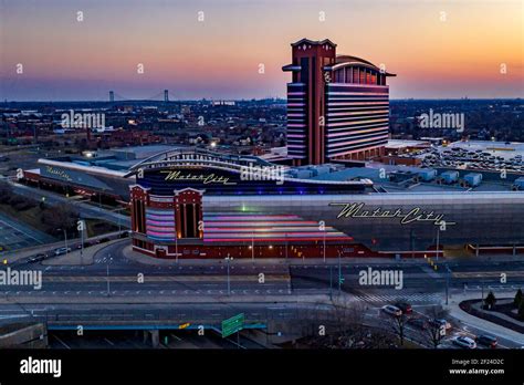 Detroit, Michigan - The Motor City Hotel and Casino Stock Photo - Alamy