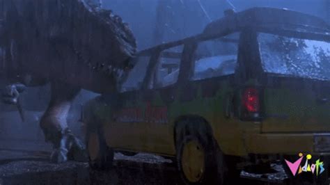 Jurassic Park Car GIF by Vidiots - Find & Share on GIPHY