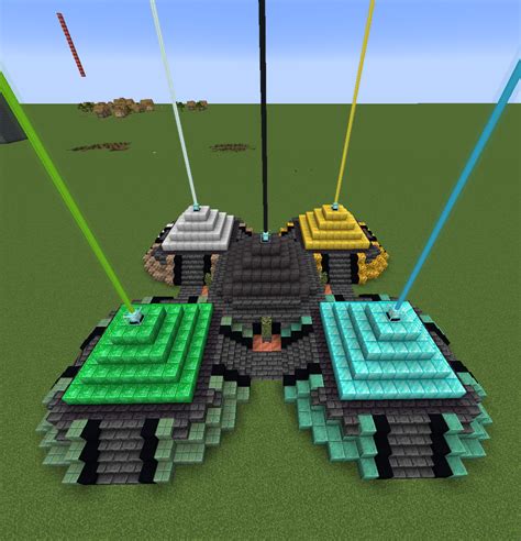 Beacon designs I made (1.17) : r/Minecraft