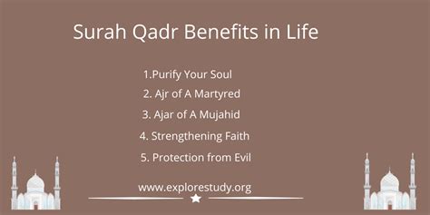 Surah Qadr 15 Powerful Benefits in Life | Laylatul Qadr - Ex. Study