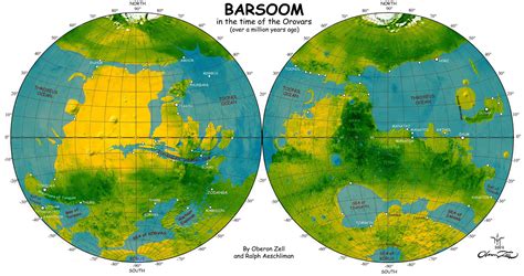 ERBzine 3937: Barsoom Maps