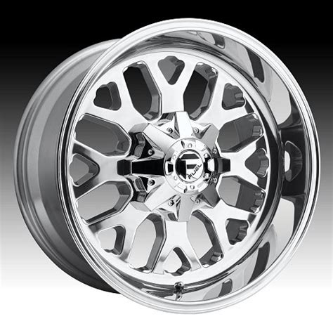 Fuel Titan D586 Polished Custom Truck Wheels Rims - D586 / Titan ...