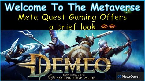 Demeo - Meta Quest VR Games | Welcome to The Metaverse #reaction # ...