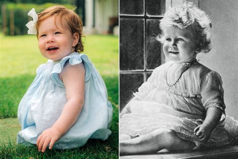 See Queen Elizabeth at Age 1 Side-by-Side with Her Namesake Great ...