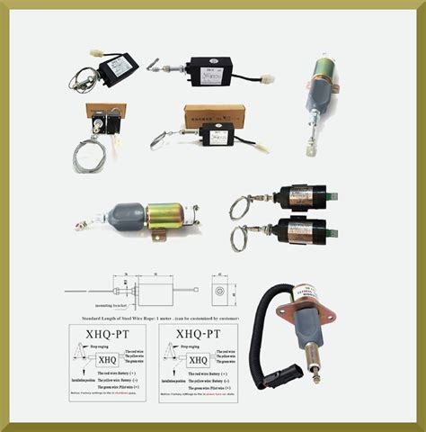 Diesel Engine Stop Solenoid for Generators — Symbiosistas — Symbiosistas