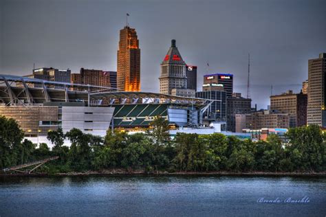 Downtown skyline, Cincinnati, OH. In HDR | Ohio skyline, Cincinnati ...