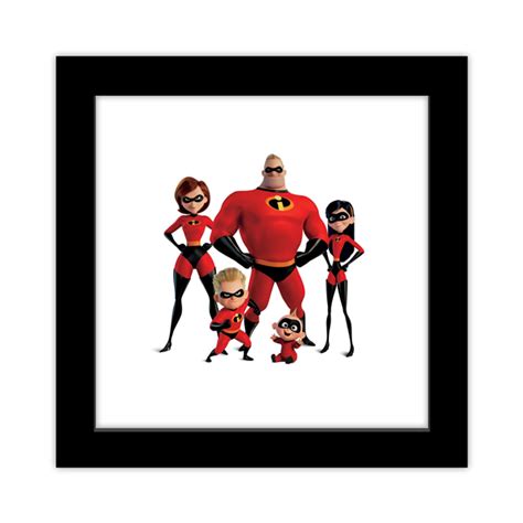 Gallery Pops Disney Pixar The Incredibles 2 - Parr Family Framed Art Print