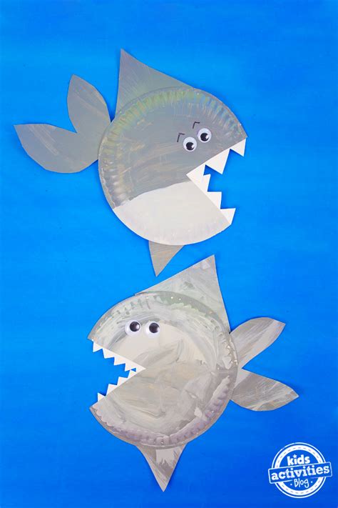 24 Jawesome Shark Crafts For Kids