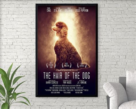 CUSTOM Movie Poster Print Your Dog or Pet as a Movie Hero 24x36 or ...