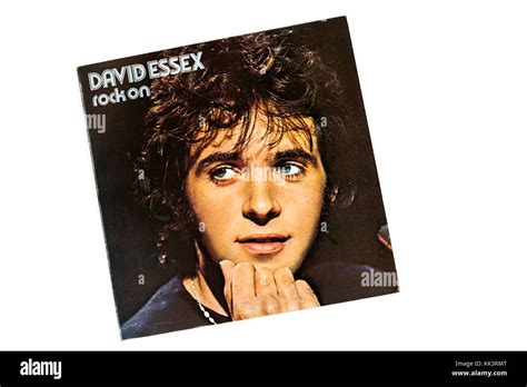 David Essex, Rock On, Album cover, 1973 Stock Photo - Alamy