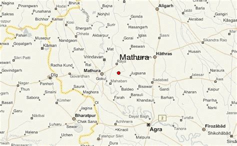 Mathura Location Guide