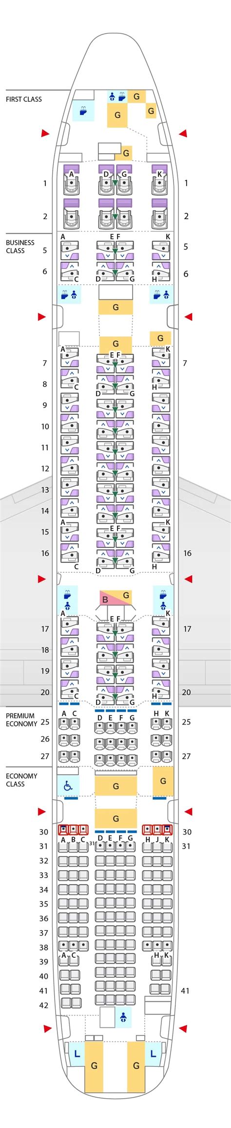 Delta Boeing 777 300er Seat Map | Brokeasshome.com