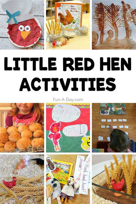 14 Little Red Hen Activities for Preschool - Fun-A-Day!