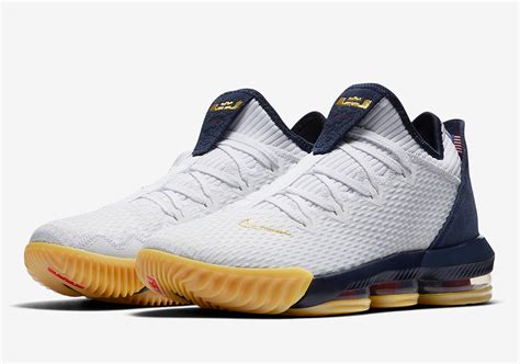 Nike LeBron 16 Low Team USA CI2668-101 Release Date | SneakerNews.com