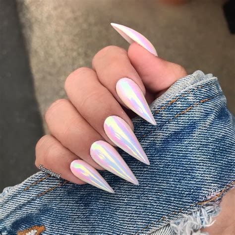 65 Stylish Stiletto Nail Art Designs | Xuzinuo