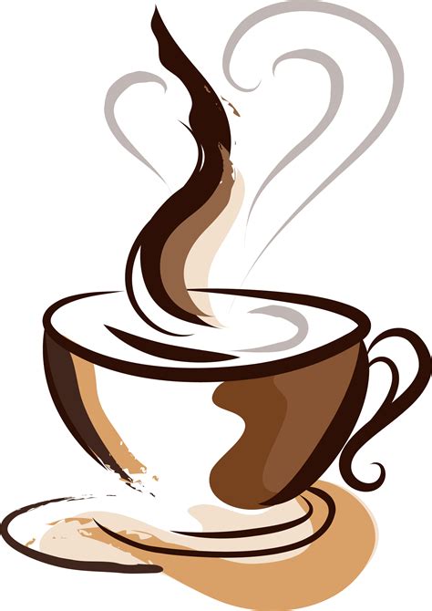 Coffee Illustration Clipart Cafe Coffee Tea Transparent Clip Art ...