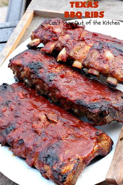 Texas BBQ Ribs – Can't Stay Out of the Kitchen