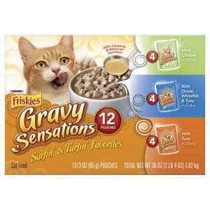 Friskies Gravy Sensations Cat Food Reviews 2019