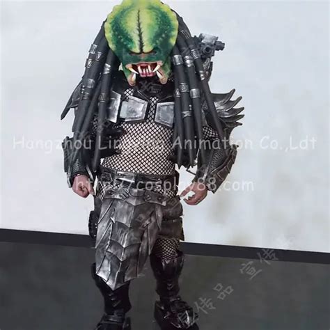 Cosplay Adult Costume Alien VS Predator Costume Full Set of Armor ...