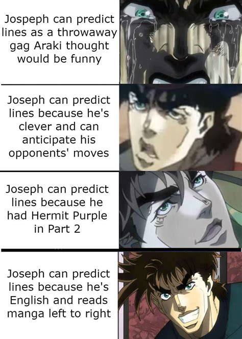 Joseph Joestar Meme