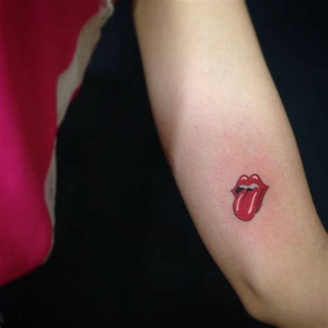 Rolling Stones Tongue Tattoo