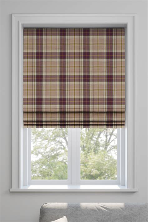 Checkered Roman Blind | Roman blinds, Blinds, Dunelm