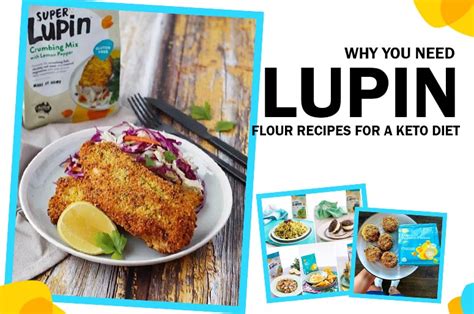 Lupin Flour Recipes For Keto Diet | Low Carb - The Lupin Co