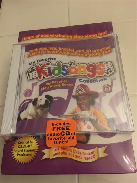 Kidsongs - Sing-Along Fun Box Set 4 Disc DVD Box Set With Extra Audio ...